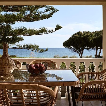 Sea Elegance Villa - On The Beach, By Zantewize Psarou  Екстер'єр фото